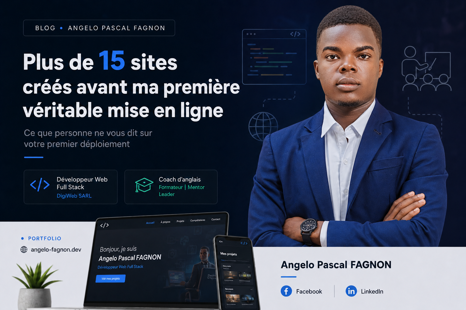 More Than 15 Websites Built Before My First Real Deployment: What No One Tells You About Your First Launch